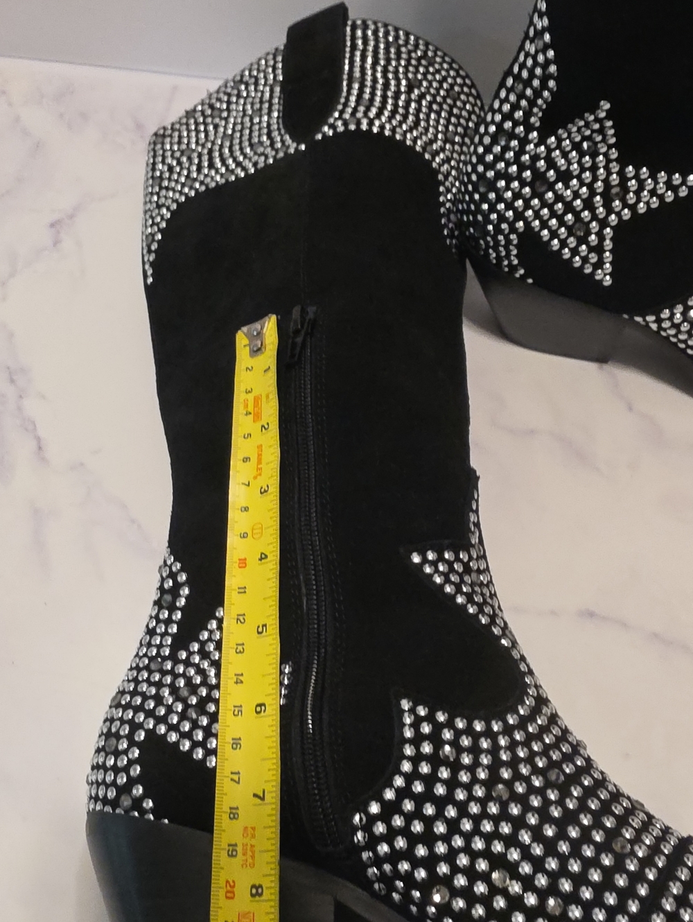 Matisse Dumplin  Black and Silver Women's Cowboy Boots Brand New - Picture 11 of 12